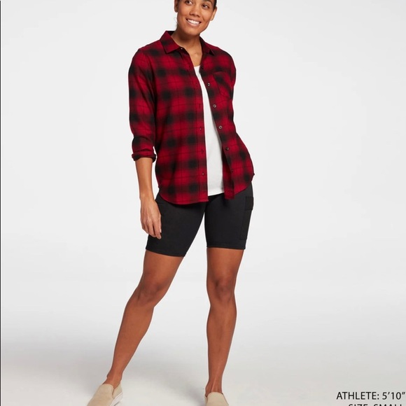 ❤️NWOT Field & Stream flannel plaid shirt size medium❤️ - Picture 2 of 9